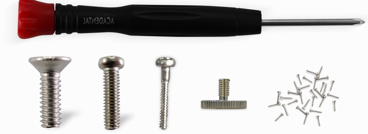 ModuPRO screwdriver and replacement screws