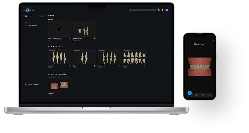 OneScreen on laptop and mobile