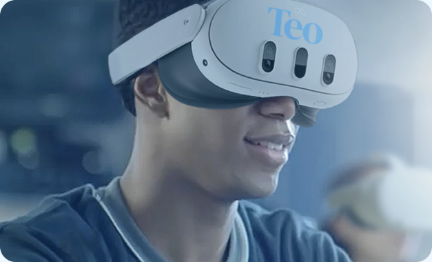 Teo immersive dental simulation