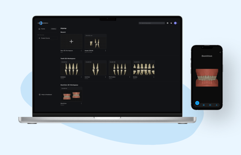 OneScreen on laptop and mobile